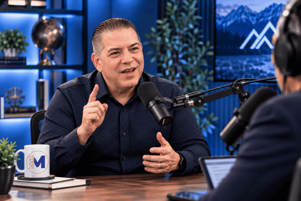 Podcast guest on leadership
